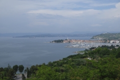 Blick auf Izola