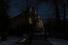 Schloss Feistritz bei Mondschein