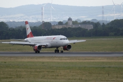 A320 kurz nach dem Aufsetzen