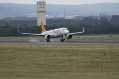 A320neo bei der Landung